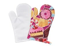 SUBLIMATABLE POLYESTER OVEN MIT (4 PACK) -The Stainless Depot 10713E