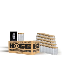 10oz SUBLIMATABLE CANDLE JAR CASE (50 UNITS) - CLEAR