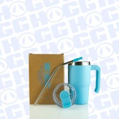 12oz GRIPPY TUMBLER CASE (24 UNITS) - LIGHT BLUE -The Stainless Depot 12GRIPPYLIGHTBLUE3 f01506bb 2255 4499 b4b2 a96aad45f201