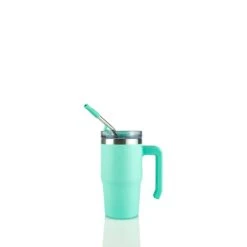 12oz POWDER COATED GRIPPY TUMBLER -The Stainless Depot 12GRIPPYMINT1