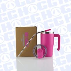 12oz GRIPPY TUMBLER CASE (24 UNITS) - PINK -The Stainless Depot 12GRIPPYPINK2