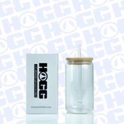 12oz SUBLIMATABLE CLEAR GLASS CAN TUMBLER W/ LID & STRAW CASE (50 UNITS) -The Stainless Depot 12SUBCLEARGLASS1 c80297fd 2db7 4df2 9ee3 325547e6118e