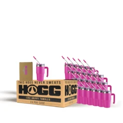 The Stainless Depot 34 12oz GRIPPY TUMBLER CASE (24 UNITS) - PINK