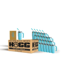 The Stainless Depot 22 12oz GRIPPY TUMBLER CASE (24 UNITS) - LIGHT BLUE