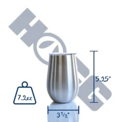 14oz STEMLESS WINE GLASS CASE (25 UNITS) -The Stainless Depot 14STEMLESS 37b4be0e 888c 45e4 b189 6b50940b4766