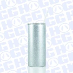 15oz SUBLIMATABLE GLITTER SKINNY TUMBLER -The Stainless Depot 15SUBGLITTER2