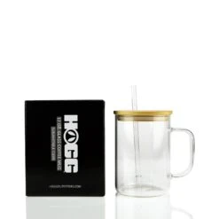 17oz SUBLIMATABLE GLASS COFFEE MUG - CLEAR