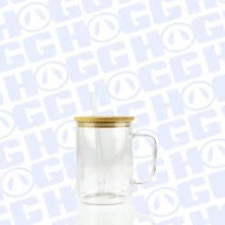 17oz SUBLIMATABLE GLASS COFFEE MUG - CLEAR -The Stainless Depot 17SUBGLASSCOFFEECLEAR3