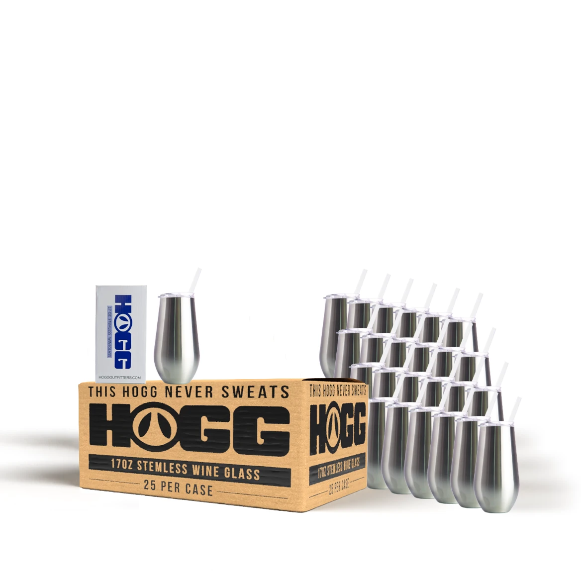 17oz STEMLESS WINE GLASS W/ SLIDING LID AND STRAW CASE (25 UNITS) 3 17oz STEMLESS WINE GLASS W/ SLIDING LID AND STRAW CASE (25 UNITS)