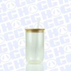 18oz SUBLIMATABLE GLOW GLASS WINE GLASS - GREEN -The Stainless Depot 18SUBGLOWGREEN3