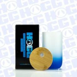 18oz SUBLIMATABLE OMBRE GLASS WINE GLASS CASE (25 UNITS) - DARK BLUE -The Stainless Depot 18SUBOMBREWINEGLASSBLUE4