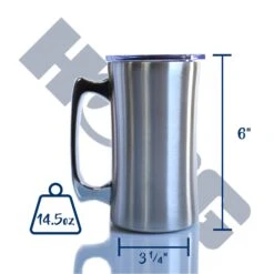 20oz BEER MUG -The Stainless Depot 20MUG 65c9c4e0 06c2 4707 880c 6abbaf846cd9