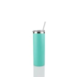 20oz POWDER COATED SKINNY TUMBLER -The Stainless Depot 20POWDERSKINNYMINT3