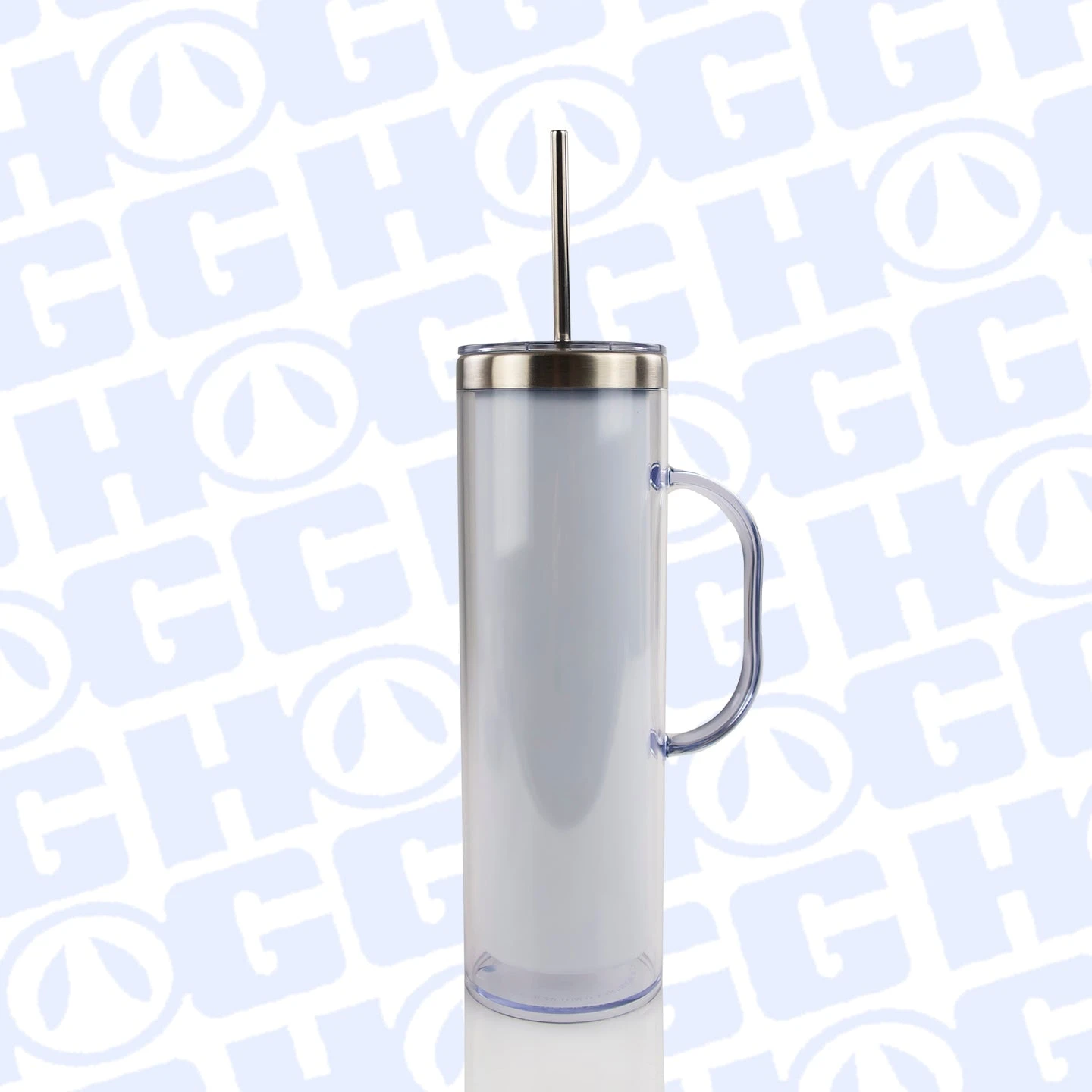 20oz SUBLIMATABLE SKINNY SNOW GLOBE TUMBLER W/ HANDLE 6 20oz SUBLIMATABLE SKINNY SNOW GLOBE TUMBLER W/ HANDLE – Bild 4