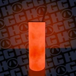 20oz SUBLIMATABLE GLOW SKINNY TUMBLER - RED/ORANGE -The Stainless Depot 20SUBGLOWRED4