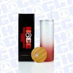 20oz SUBLIMATABLE GRADIENT GLASS DUO SKINNY TUMBLER CASE (25 UNITS) - RED -The Stainless Depot 20SUBGRADRED1 34fe0bf5 fb2d 44e3 a772 ef85139125ad
