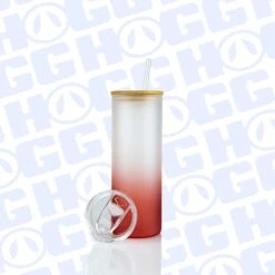 20oz SUBLIMATABLE GRADIENT GLASS DUO SKINNY TUMBLER CASE (25 UNITS) - RED -The Stainless Depot 20SUBGRADRED3 f031566c 1caf 477a a309 23c9bb1ce6c8