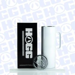 20oz SUBLIMATABLE HOGGDLE SKINNY TUMBLER W/ SLIDING LID & STRAW -The Stainless Depot 20SUBHOGGDLE2 1a10abb5 6a82 4662 b3f9 a20055dcd963