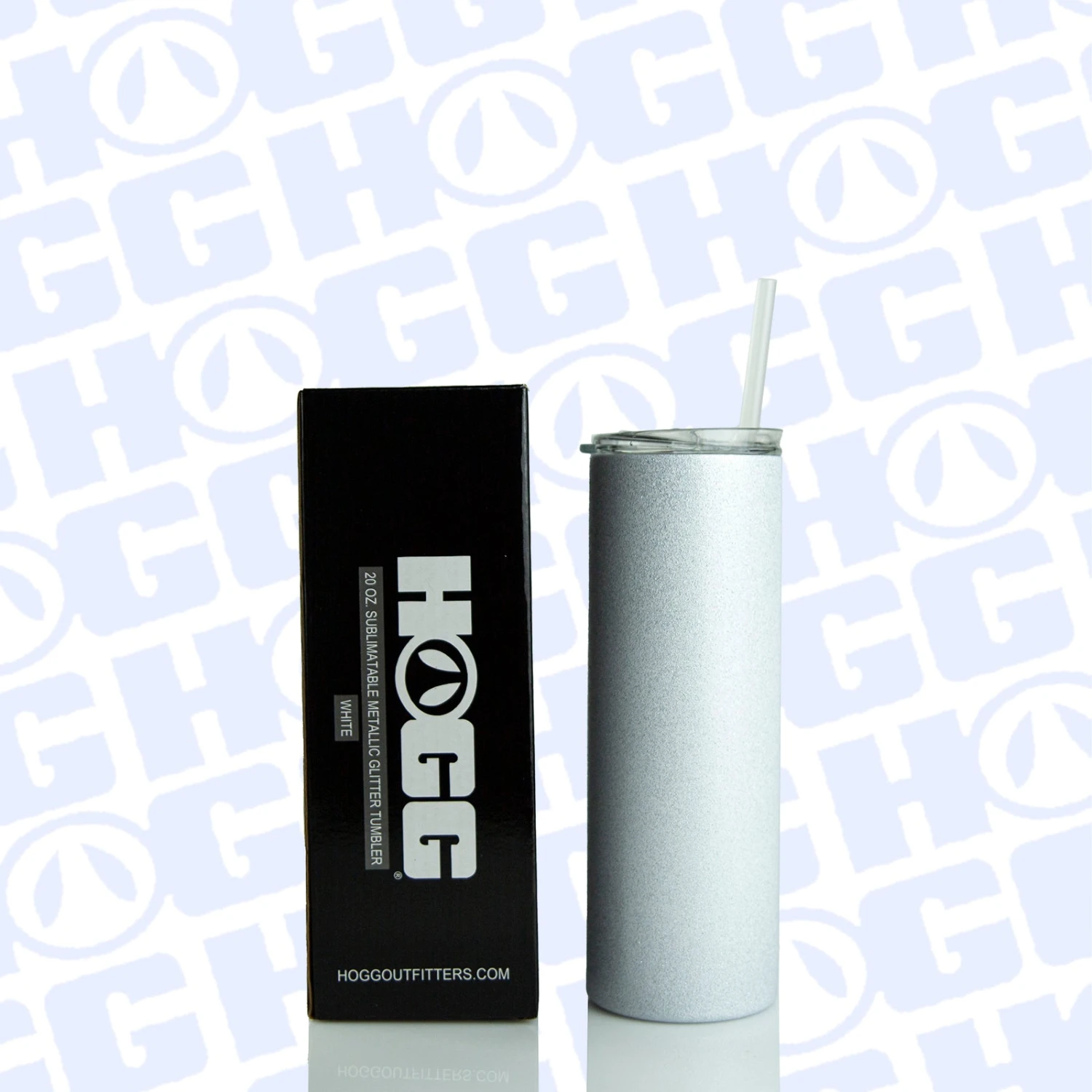 20oz SUBLIMATABLE METALLIC GLITTER SKINNY TUMBLER CASE (25 UNITS) - WHITE 5 20oz SUBLIMATABLE METALLIC GLITTER SKINNY TUMBLER CASE (25 UNITS) - WHITE – Bild 3