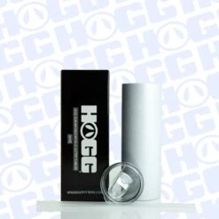 20oz SUBLIMATABLE METALLIC GLITTER SKINNY TUMBLER - WHITE -The Stainless Depot 20SUBMETGLITWHITE2