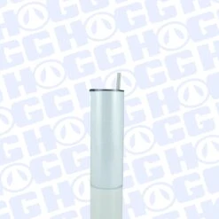 20oz SUBLIMATABLE METALLIC GLITTER SKINNY EDGE TUMBLER (24 UNITS) - WHITE -The Stainless Depot 20SUBSKINNYEDGEGLITTERWHITE3