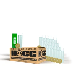 20oz SUBLIMATABLE GLOW GLASS SKINNY TUMBLER CASE (25 UNITS) - GREEN