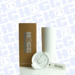 24oz DUAL FLIP SLIM W/ STRAP CASE (24 UNITS) - WHITE -The Stainless Depot 24DUALFLIPWHITE2