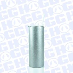 25oz SUBLIMATABLE GLITTER SKINNY TUMBLER - SILVER 10 25oz SUBLIMATABLE GLITTER SKINNY TUMBLER - SILVER -The Stainless Depot 25SUBGLITTERSILVER3