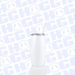 25oz SUBLIMATABLE STEMLESS TUMBLER W/STRAW -The Stainless Depot 25SUBSTEMLESS3