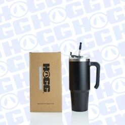 30oz POWDER COATED GRIPPY TUMBLER CASE (24 UNITS) - BLACK -The Stainless Depot 30GRIPPYBLACK1 1528d506 a2dd 4998 83e3 9c0eabf8e3da