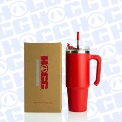 30oz POWDER COATED GRIPPY TUMBLER -The Stainless Depot 30GRIPPYRED1 00802c5a 7eb1 40d9 b4ef 192941201bba