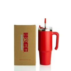 30oz POWDER COATED GRIPPY TUMBLER -The Stainless Depot 30GRIPPYRED1 08bb122f 567c 48b7 ad1b 56bb131453e7