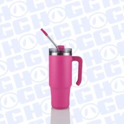 30oz GRIPPY SPEAKER TUMBLER CASE (24 UNITS) - PINK -The Stainless Depot 30GRIPPYSPEAKERPINK4