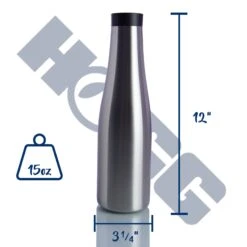 30ozPUSH TOP BOTTLES - LEAKPROOF -The Stainless Depot 30PUSHTOP