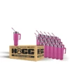 30oz GRIPPY SPEAKER TUMBLER CASE (24 UNITS) - PINK -The Stainless Depot 30grippyspeakerpink