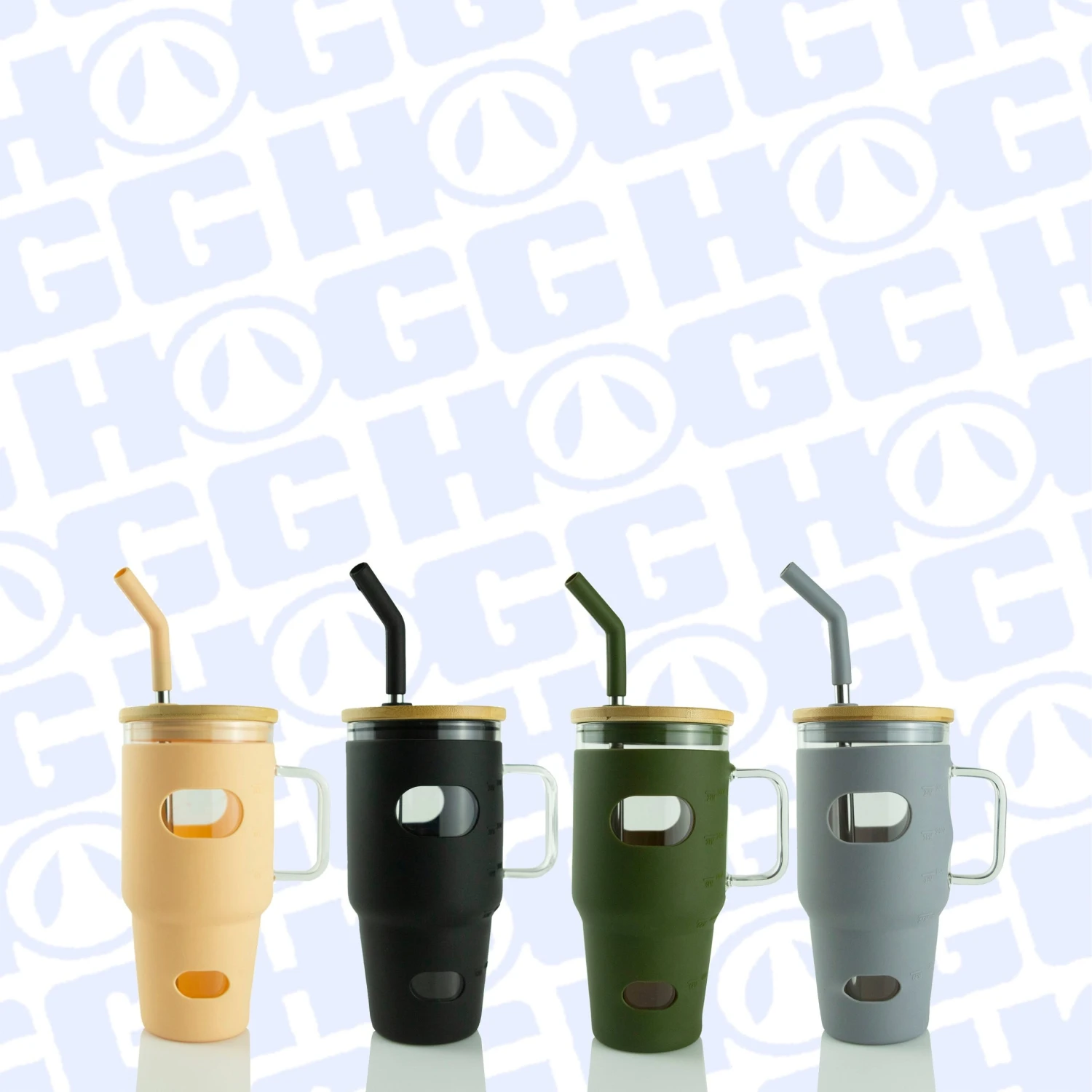 32oz GLASS MUG W/ HANDLE & SLEEVE 9 32oz GLASS MUG W/ HANDLE & SLEEVE – Bild 7