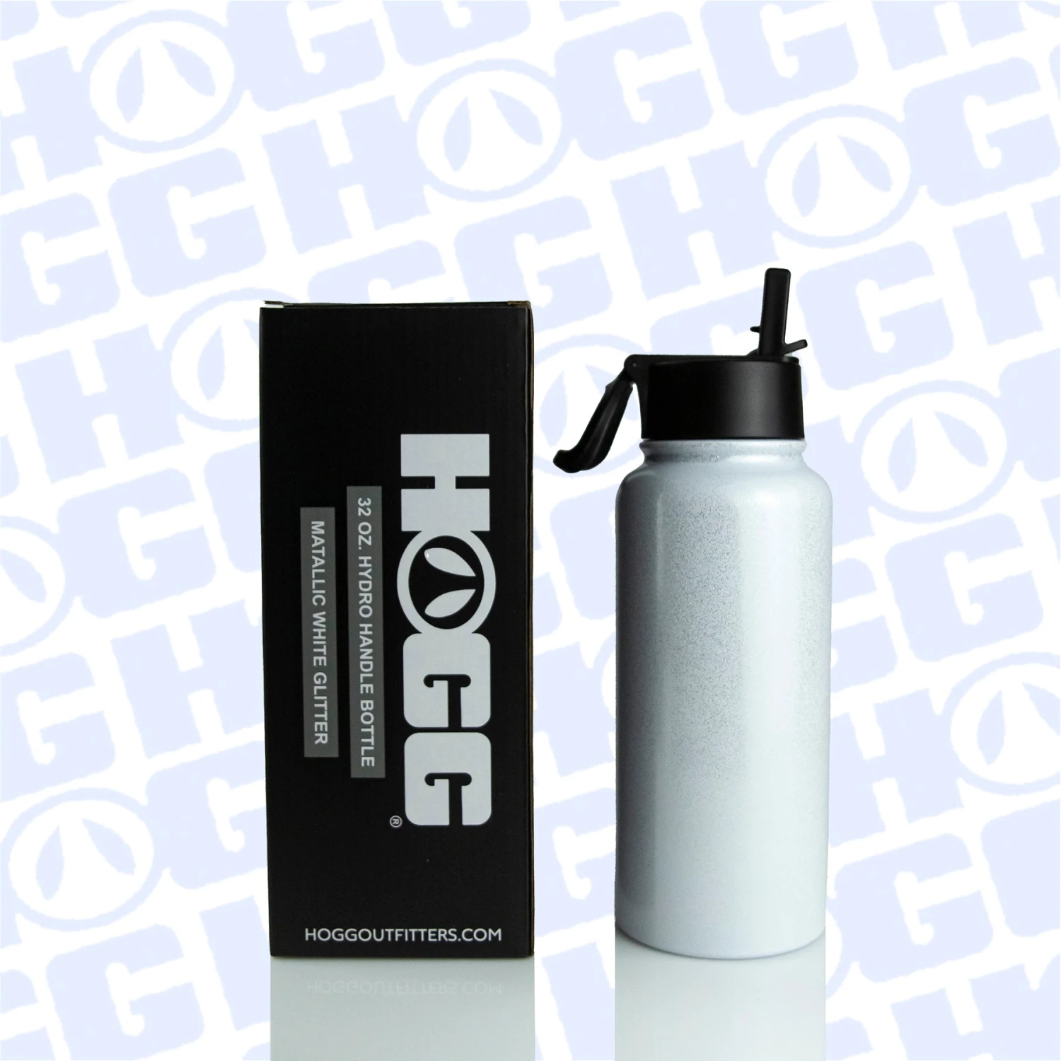 32oz SUBLIMATABLE METALLIC GLITTER HYDRO HANDLE BOTTLE - WHITE 4 32oz SUBLIMATABLE METALLIC GLITTER HYDRO HANDLE BOTTLE - WHITE – Bild 2