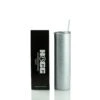 35oz SUBLIMATABLE GLITTER SKINNY TUMBLER - SILVER -The Stainless Depot 35SUBGLITTERSKINNYSILVER1