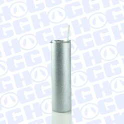 35oz STRAIGHT SUBLIMATABLE GLITTER SKINNY TUMBLER CASE (25 UNITS) - SILVER -The Stainless Depot 35SUBGLITTERSKINNYSILVER3 e546fa5d 5e9c 4b2d 96e4 c06d09f3ec4a