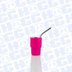 3oz TUMBLER SHOT GLASS 6 PACK - PINK -The Stainless Depot 3OZTUMBLERSHOTSETPINK2
