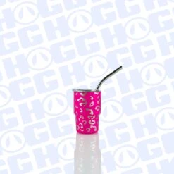 3oz TUMBLER SHOT GLASS 6 PACK - PINK -The Stainless Depot 3OZTUMBLERSHOTSETPINK3