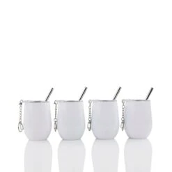 3oz SUBLIMATABLE WINE GLASS -The Stainless Depot 3SUBWINEWHITE2