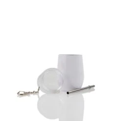 3oz SUBLIMATABLE WINE GLASS -The Stainless Depot 3SUBWINEWHITE4