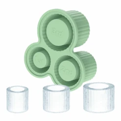 40oz TUMBLER ICE CUBE TRAY - SILICONE ICE MOLD W/ LID -The Stainless Depot 40ICEMOLDGREEN2