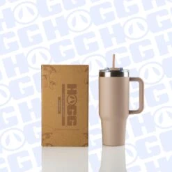 40oz POWDER COATED BIG SWIG TUMBLER CASE (24 UNITS) - PASTEL COLLECTION -The Stainless Depot 40POWDERBIGSWIGMUSHROOM1 668588e2 b7dd 4be4 a976 e901d65e45f4