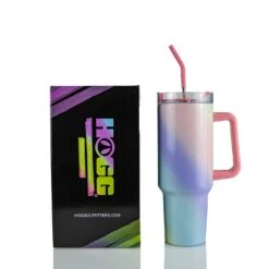 40oz SUBLIMATABLE HOLOGRAPHIC TRAVELER TUMBLER CASE (24 UNITS) - MULTI-COLOR OMBRE -The Stainless Depot 40SUBHOLOMULTI1
