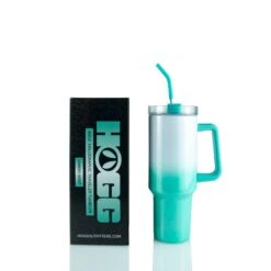40oz SUBLIMATABLE HOLOGRAPHIC TRAVELER TUMBLER CASE (24 UNITS) - OMBRE MINT -The Stainless Depot 40SUBTRAVELEROMBRE1 7ec3850f f678 4f0e b111 0c22fbe0d40b