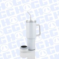 40oz SUBLIMATABLE TRAVELER SPEAKER TUMBLER CASE (24 UNITS) -The Stainless Depot 40SUBTRAVELERSPEAKERWHITE4