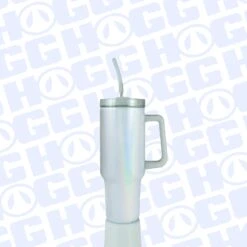 40oz SUBLIMATABLE HOLOGRAPHIC TRAVELER TUMBLER CASE (24 UNITS) - WHITE -The Stainless Depot 40SUBTRAVELERWHITEHOLO3 808659ec 283b 4bbc ba9b 46cb69e8b68f