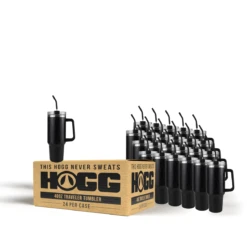 The Stainless Depot 44 40oz TRAVELER TUMBLER CASE (24 UNITS) - BLACK CHEETAH